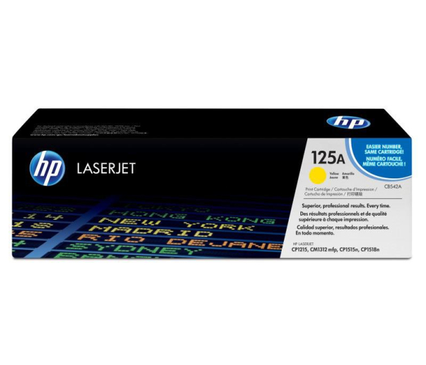 HP 125A yellow 1400str. - 35721 - zdjęcie